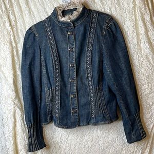 Tahari Jean Jacket